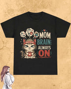 Purr Mom Cotton Tshirt Billien LLC 
