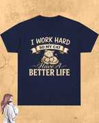 Purr Mom Cotton Tshirt Swiftsoul