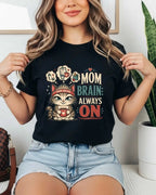 Purr Mom Cotton Tshirt Swiftsoul