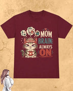 Purr Mom Cotton Tshirt Swiftsoul