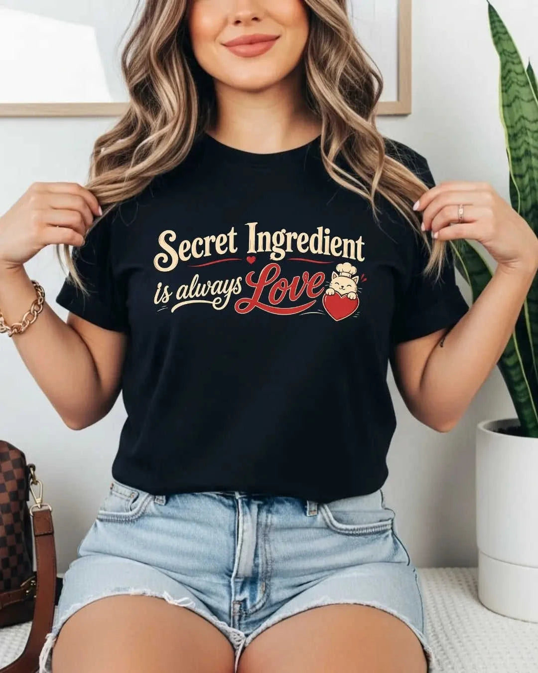 Purr Mom Cotton Tshirt Swiftsoul