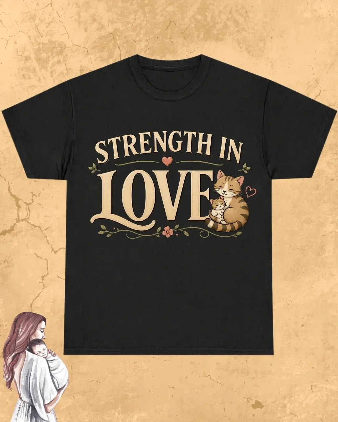 Purr Mom Cotton Tshirt Swiftsoul