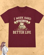 Purr Mom Cotton Tshirt Swiftsoul