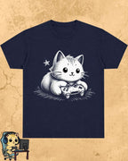 Purrfect Gamer Cotton Tshirt Billien LLC 