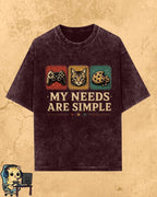 Purrfect Gamer Cotton Tshirt Billien LLC 
