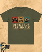 Purrfect Gamer Cotton Tshirt Billien LLC 