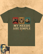 Purrfect Gamer Cotton Tshirt Swiftsoul