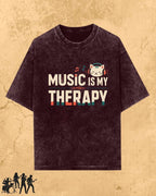 Purrfect Groove Cotton Tee Billien LLC 