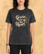 Purrfect Groove Cotton Tee Billien LLC 