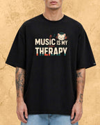 Purrfect Groove Cotton Tee Billien LLC 