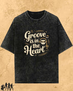Purrfect Groove Cotton Tee Billien LLC 