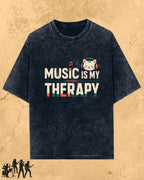 Purrfect Groove Cotton Tee Billien LLC 