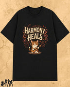 Purrfect Groove Cotton Tee Billien LLC 
