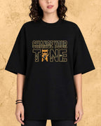 Purrfect Groove Cotton Tee Billien LLC 
