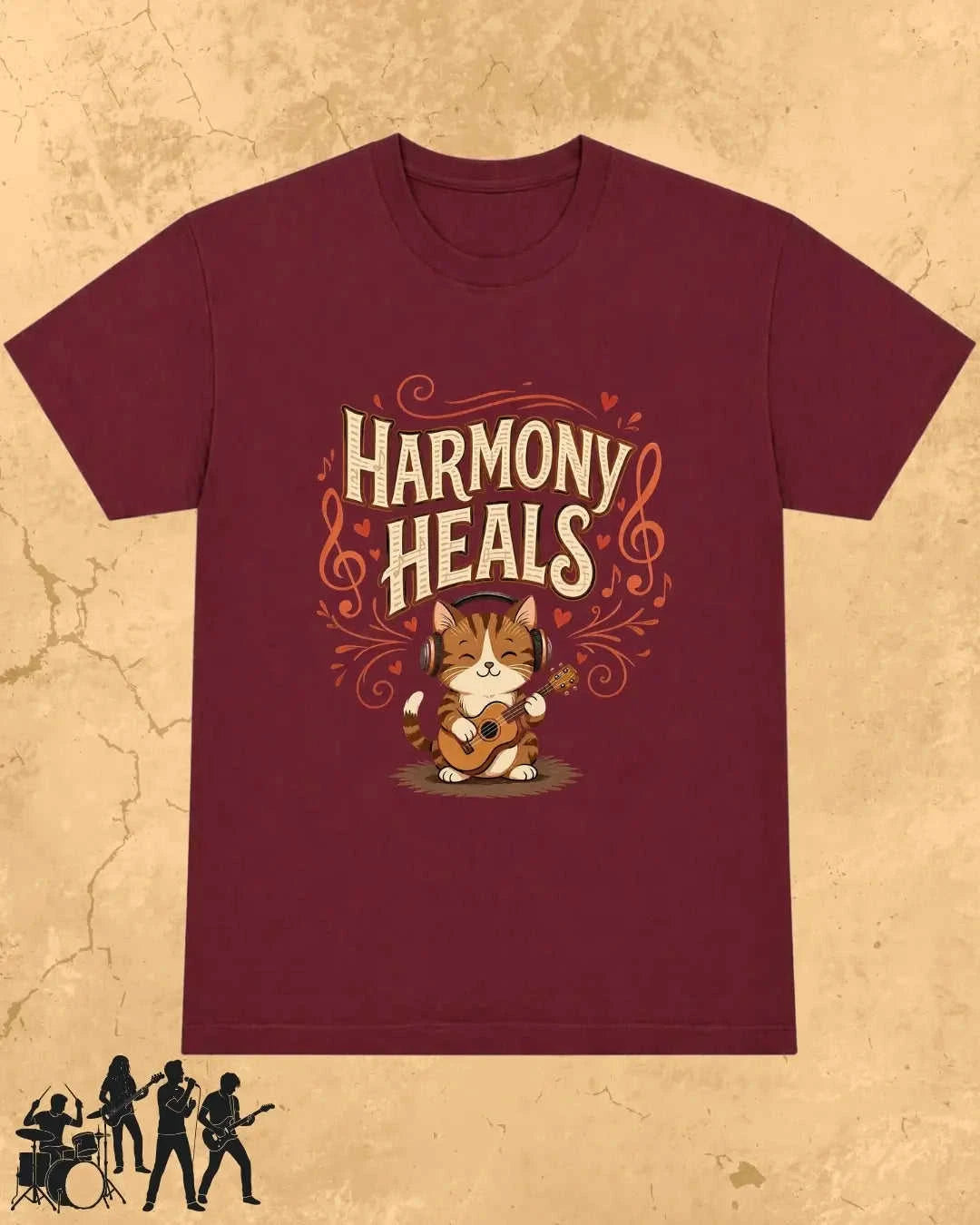 Purrfect Grove Cotton Tshirt Swiftsoul