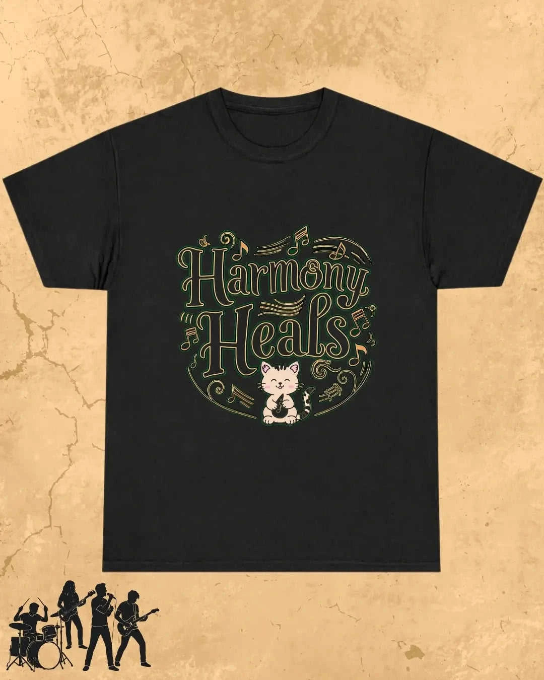 Purrfect Grove Cotton Tshirt Swiftsoul