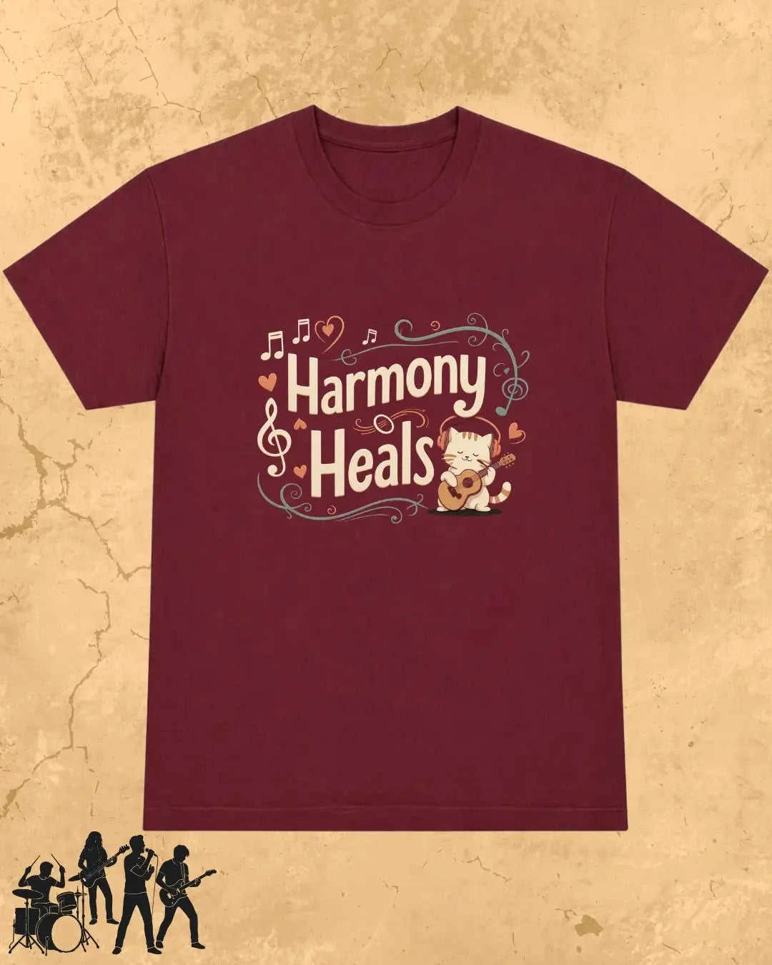 Purrfect Grove Cotton Tshirt Swiftsoul