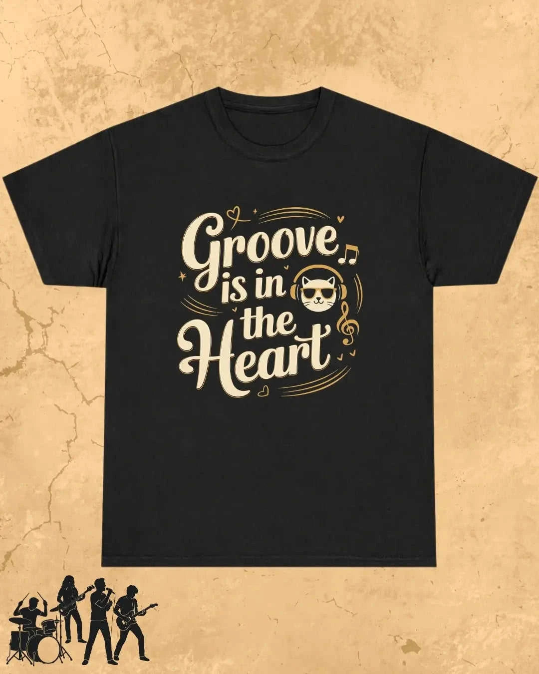 Purrfect Grove Cotton Tshirt Swiftsoul