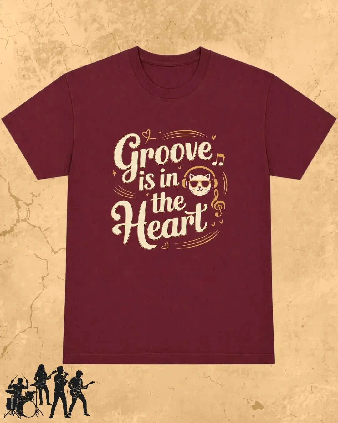 Purrfect Grove Cotton Tshirt Swiftsoul