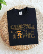 Purrfect Grove Cotton Tshirt Swiftsoul
