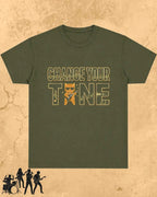 Purrfect Grove Cotton Tshirt Swiftsoul