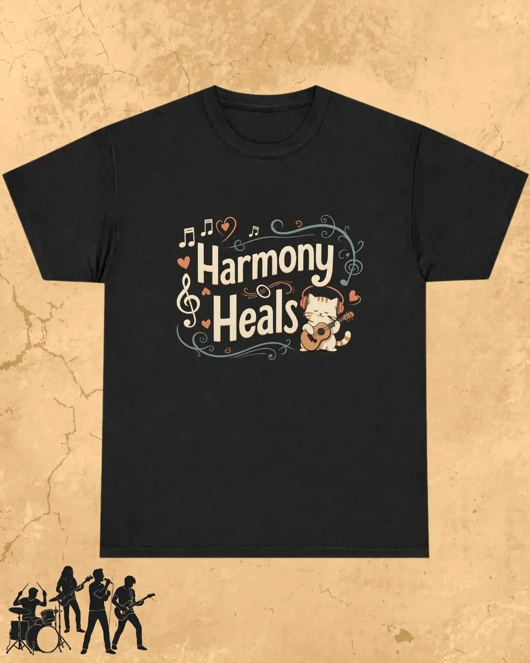 Purrfect Grove Cotton Tshirt Swiftsoul