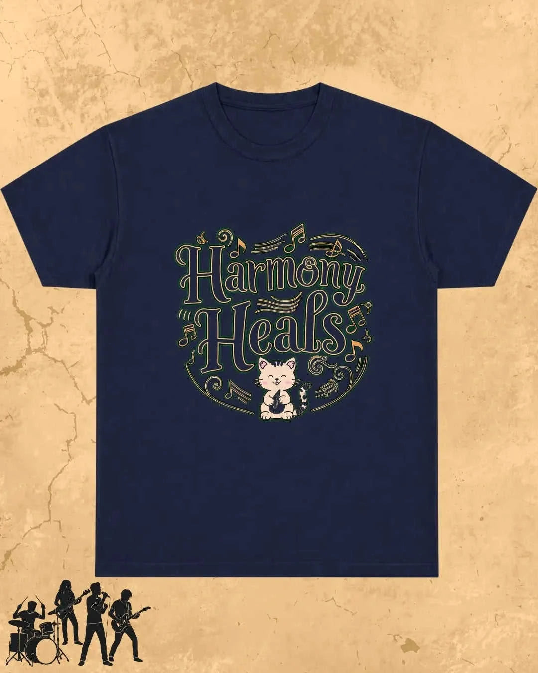 Purrfect Grove Cotton Tshirt Swiftsoul