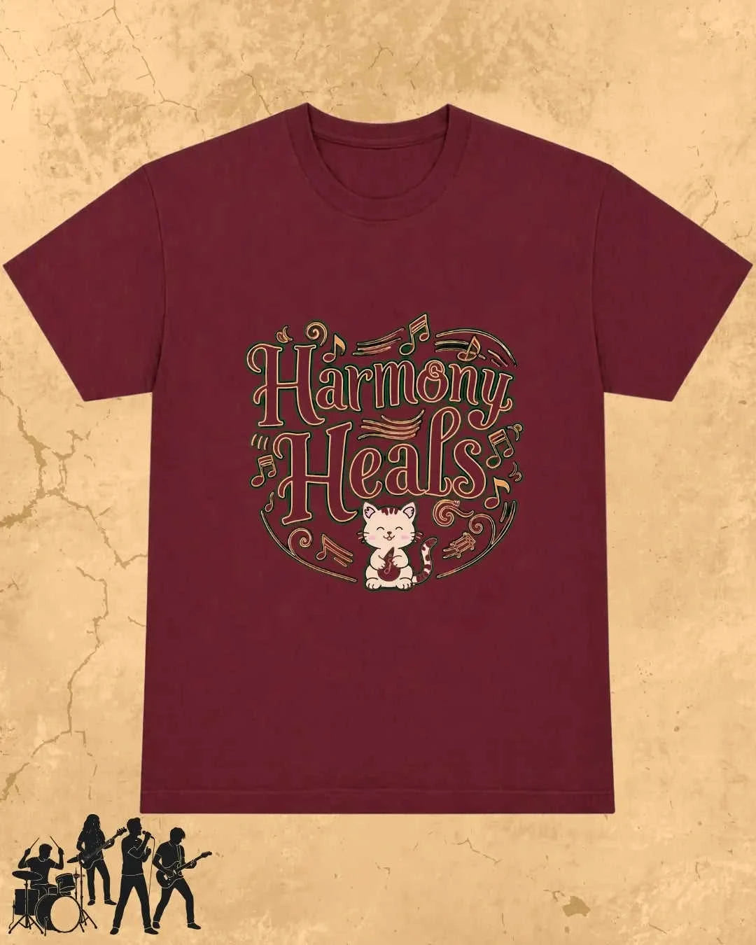 Purrfect Grove Cotton Tshirt Swiftsoul