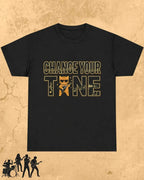 Purrfect Grove Cotton Tshirt Swiftsoul
