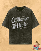 Purrfect Reader Cotton Tshirt Billien LLC 