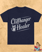 Purrfect Reader Cotton Tshirt Billien LLC 