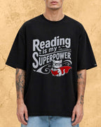 Purrfect Reader Cotton Tshirt Billien LLC 