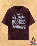 Purrfect Reader Cotton Tshirt Billien LLC 
