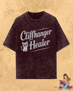 Purrfect Reader Cotton Tshirt Billien LLC 