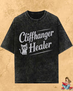 Purrfect Reader Cotton Tshirt Billien LLC 