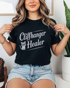 Purrfect Reader Cotton Tshirt Billien LLC 