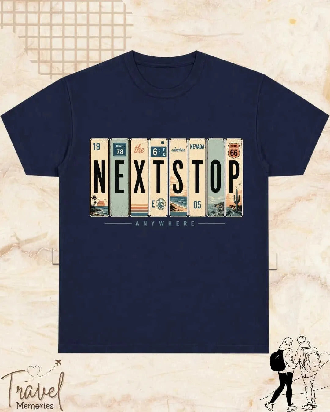 Raasta Roadtrip Travel Cotton Tshirt Swiftsoul