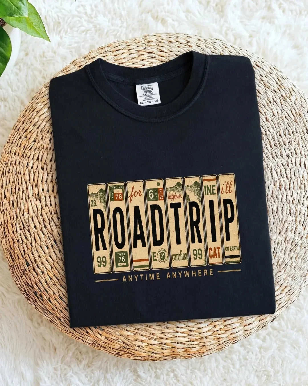 Raasta Roadtrip Travel Cotton Tshirt Swiftsoul