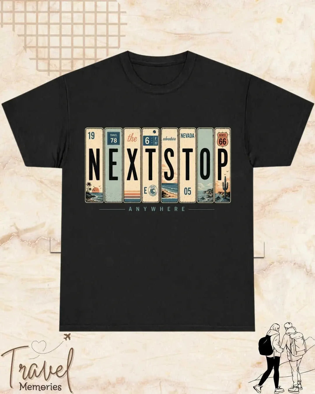 Raasta Roadtrip Travel Cotton Tshirt Swiftsoul