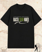 Raasta Safar Manzil Travel Cotton Tshirt Swiftsoul 