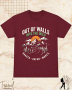 Raasta Safar Manzil Travel Cotton Tshirt Swiftsoul