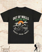 Raasta Safar Manzil Travel Cotton Tshirt Swiftsoul 