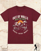Raasta Safar Manzil Travel Cotton Tshirt Swiftsoul 