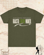 Raasta Safar Manzil Travel Cotton Tshirt Swiftsoul 