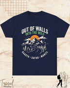 Raasta Safar Manzil Travel Cotton Tshirt Swiftsoul