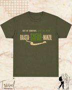 Raasta Safar Manzil Travel Cotton Tshirt Swiftsoul
