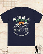 Raasta Safar Manzil Travel Cotton Tshirt Swiftsoul 