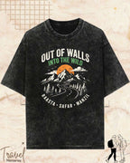 Raasta Safar Manzil Travel Cotton Tshirt Swiftsoul 