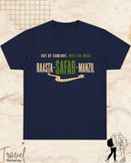 Raasta Safar Manzil Travel Cotton Tshirt Swiftsoul