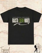 Raasta Safar Manzil Travel Cotton Tshirt Swiftsoul 